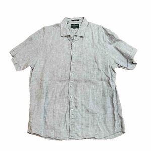Rodd and Gunn Ellerslie Mens Linen Shirt Size 2XL XXL Button Down Short Sleeve